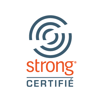 Logo français certification STRONG